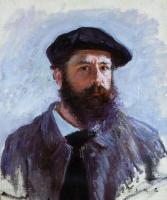 Monet, Claude Oscar - Self Portrait with a Beret